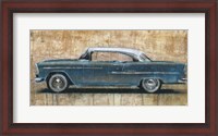 Framed Vintage Blue