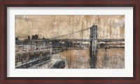 Framed Brooklyn Bridge 1