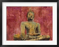 Framed Golden Buddha