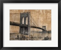 Framed Brooklyn Bridge 2