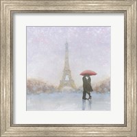 Framed Eiffel Romance
