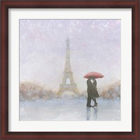 Framed Eiffel Romance