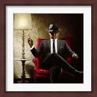 Framed Black Tie