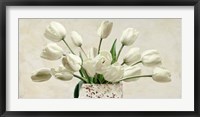 Framed Bouquet Blanc