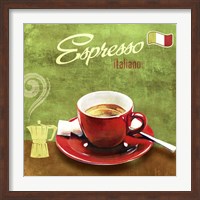 Framed Espresso I