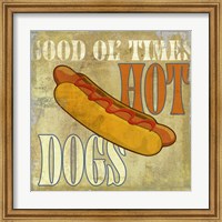 Framed Hot Dog