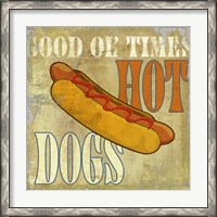 Framed Hot Dog