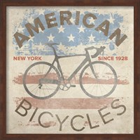 Framed American Bikes
