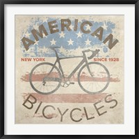 Framed American Bikes