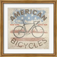 Framed American Bikes