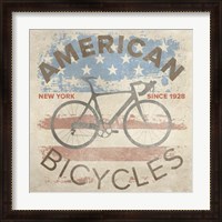 Framed American Bikes