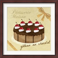 Framed Gateau au Chocolat