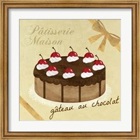 Framed Gateau au Chocolat