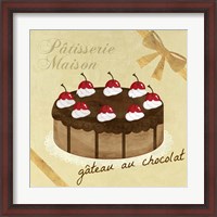 Framed Gateau au Chocolat