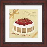 Framed Tarte aux Fraises