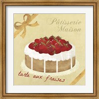 Framed Tarte aux Fraises