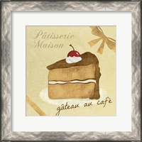 Framed Gateau au Cafe