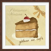 Framed Gateau au Cafe