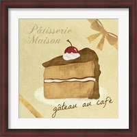 Framed Gateau au Cafe