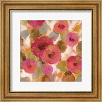 Framed Glorious Pink Floral II