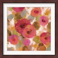 Framed Glorious Pink Floral II