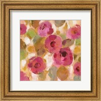 Framed Glorious Pink Floral III