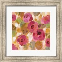 Framed Glorious Pink Floral III