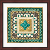 Framed Cool Feathers Tiles I
