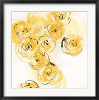 Yellow Roses Anew I Framed Print