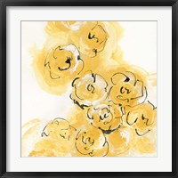 Framed Yellow Roses Anew II