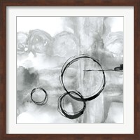 Framed Full Circle II Gray