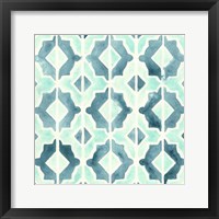 Framed Ocean Tile V