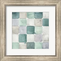 Framed Watercolor Window Panes I