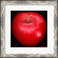 Framed Red Apple