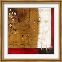 Framed Red Contemporary III