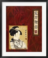 Framed Geisha I