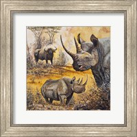 Framed Safari I