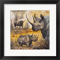 Framed Safari I