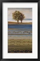 Framed Desert Palms II
