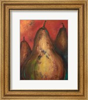 Framed Pear I