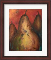 Framed Pear I