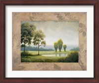 Framed Green Land I