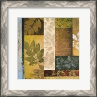 Framed August Leaves I