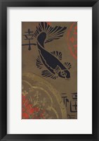 Framed Koi Shield I