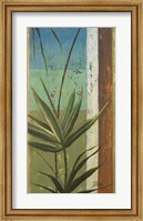 Framed Bamboo & Stripes I
