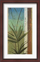 Framed Bamboo & Stripes I