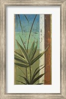 Framed Bamboo & Stripes I