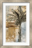 Framed Palm & Ornament II