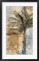 Framed Palm & Ornament II