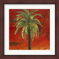 Framed La Palma on Red III